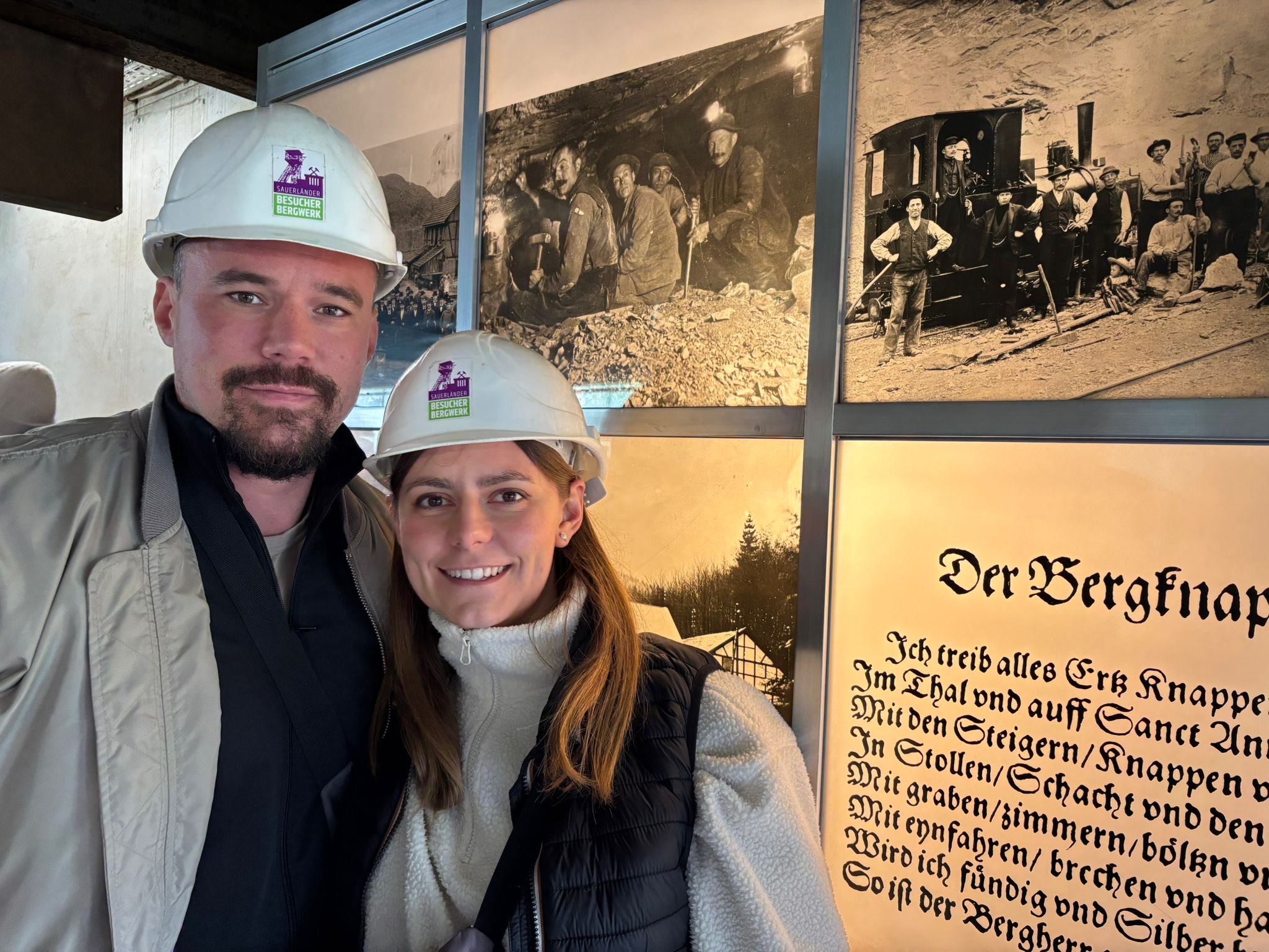 Besuch im Bergwerk